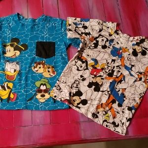 2 Disney 4T Tshirts Boys or Girls